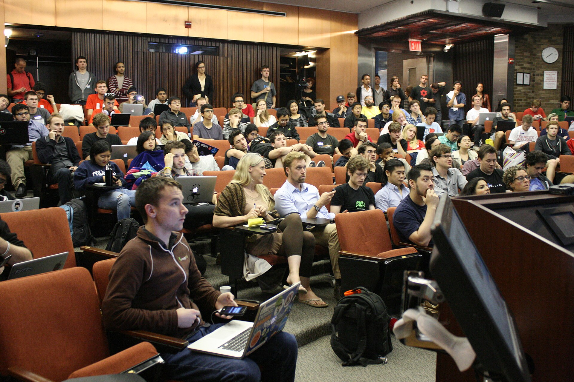HackNY 2012 students at NYU 2012 10 01